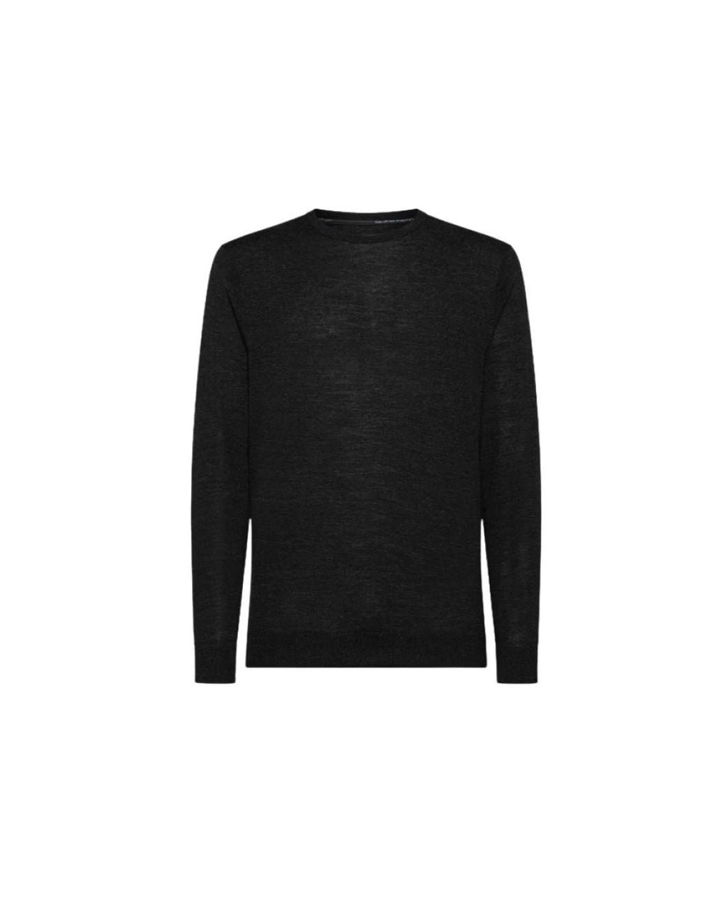 Rrd Black Round-Neck Knitwear for men