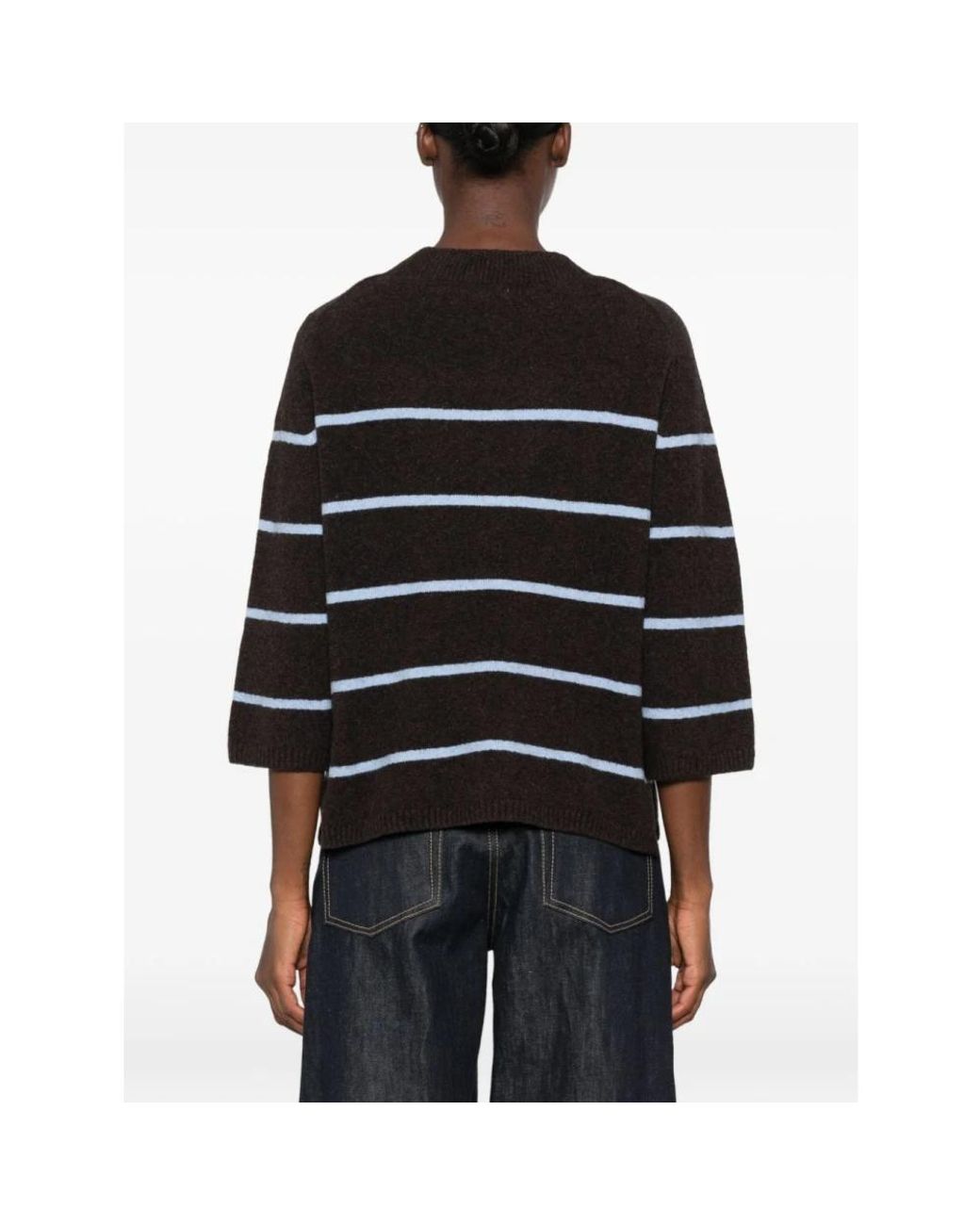 Yerse Black Round-Neck Knitwear