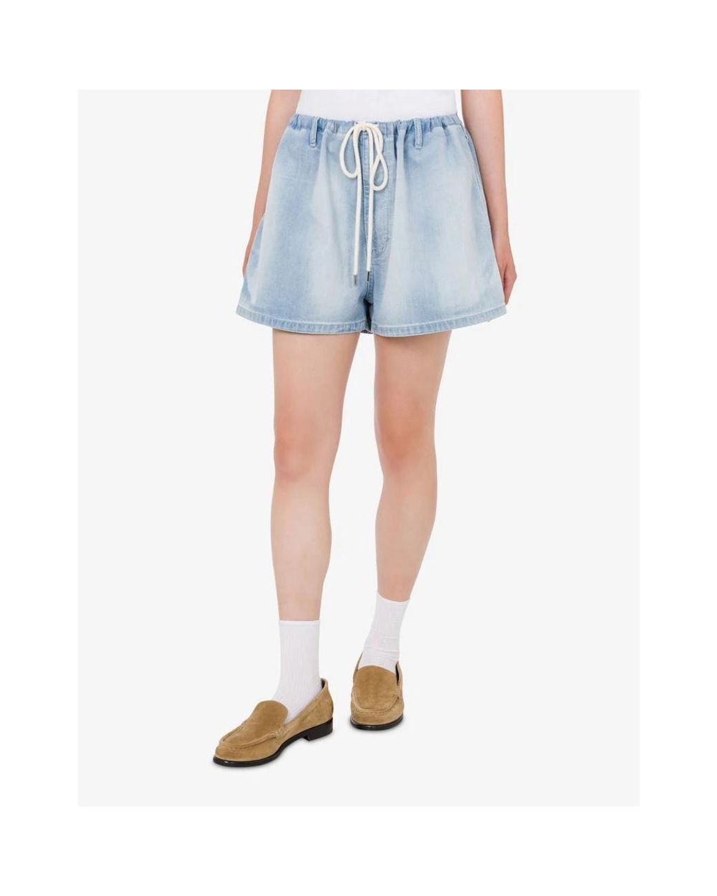 Moschino Blue Denim Shorts