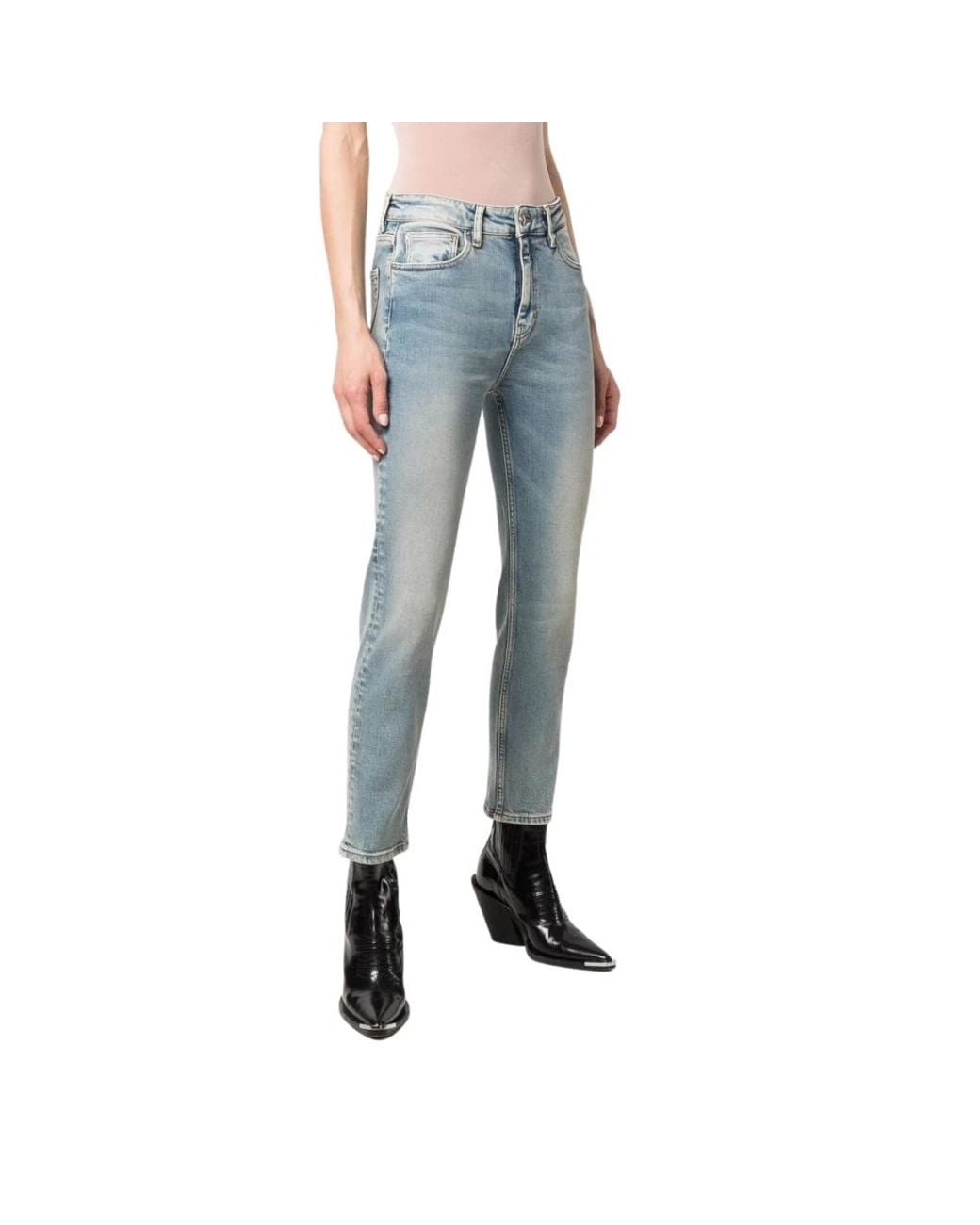 IRO Blue Skinny Fit Jeans