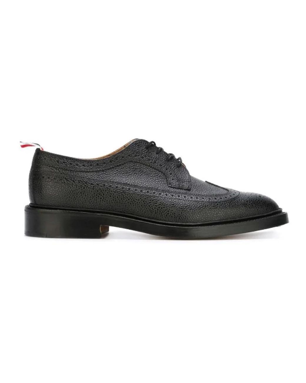Thom Browne Schwarze Flache Schuhe Für Frauen in Black für Herren