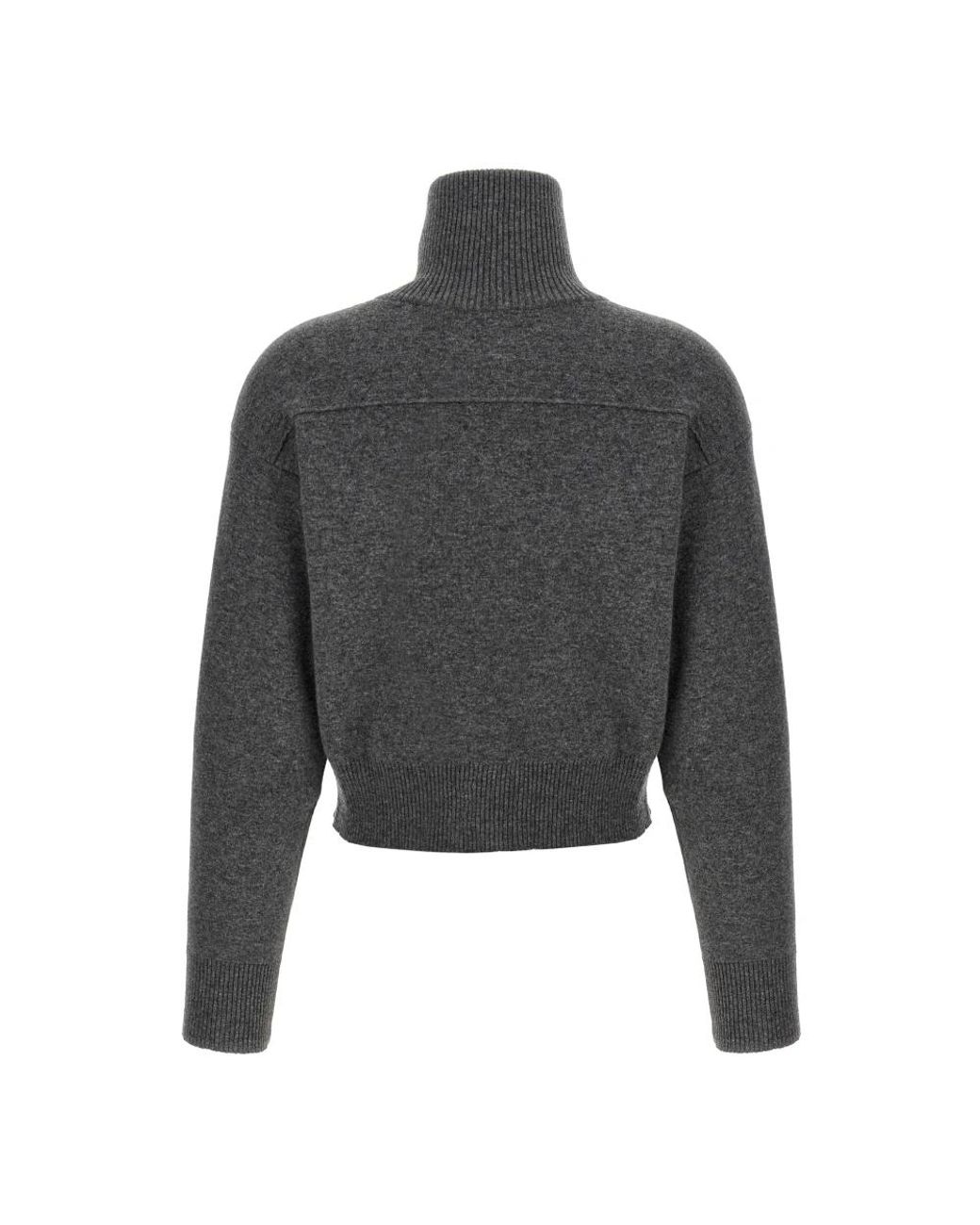Brunello Cucinelli Gray Cashmere Knitwear