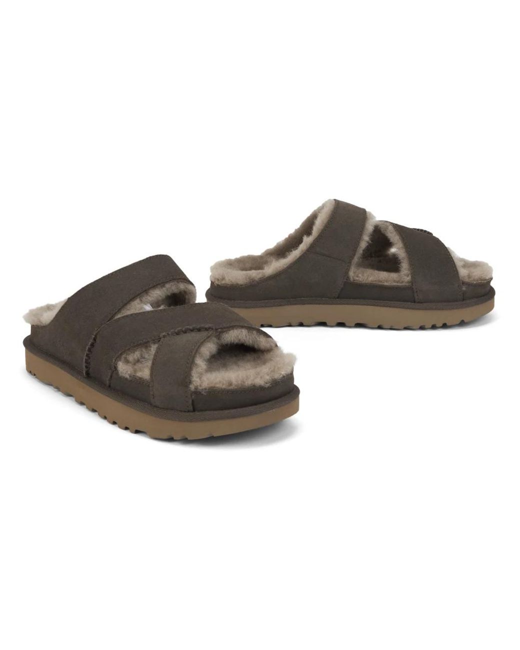 Ugg Brown Sliders