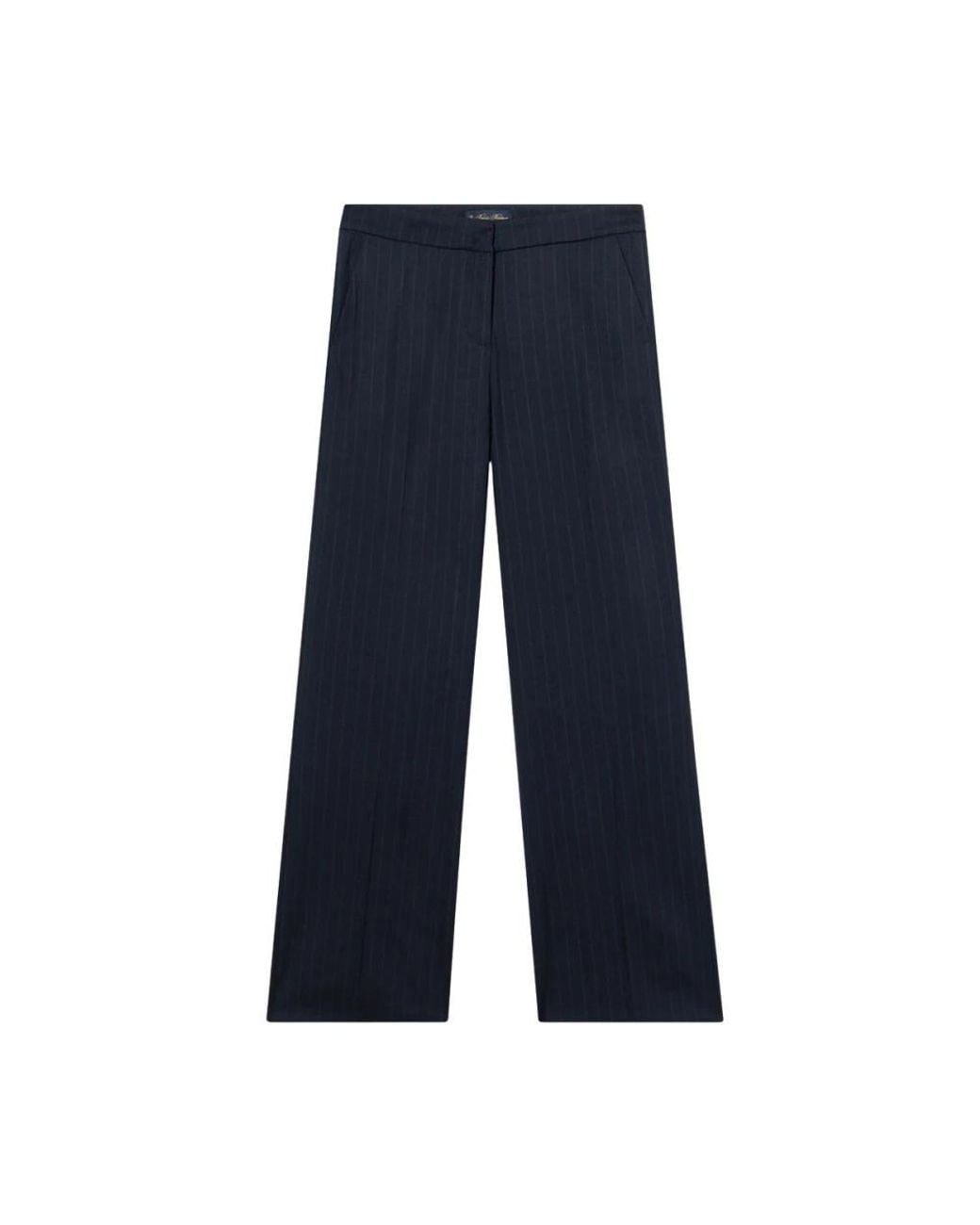 Brooks Brothers Blue Wide Trousers