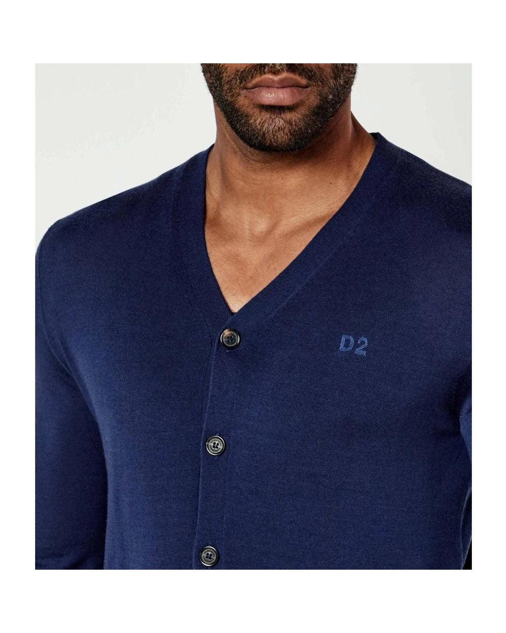 Cardigans DSquared² pour homme en coloris Blue