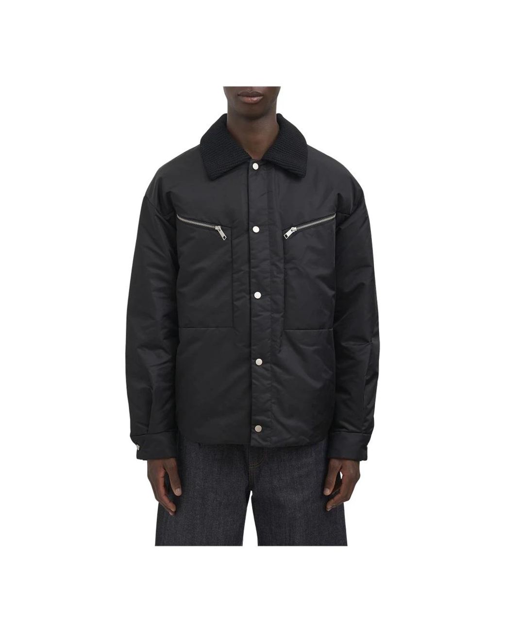 Entire studios Black Winter Jackets for men