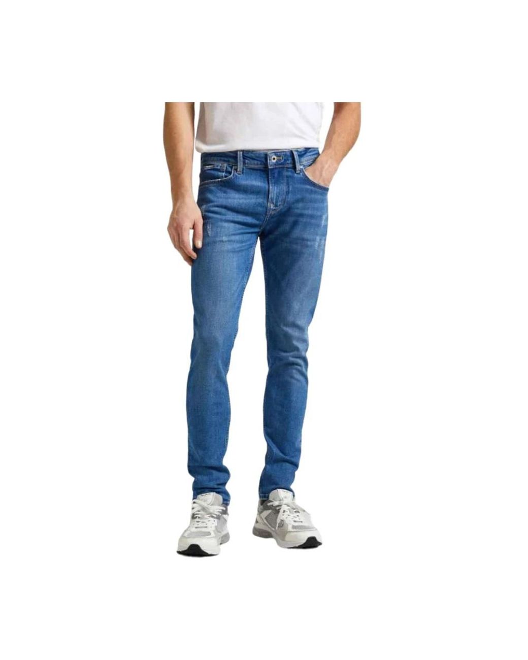 Pepe Jeans Blue Slim Fit Jeans for men