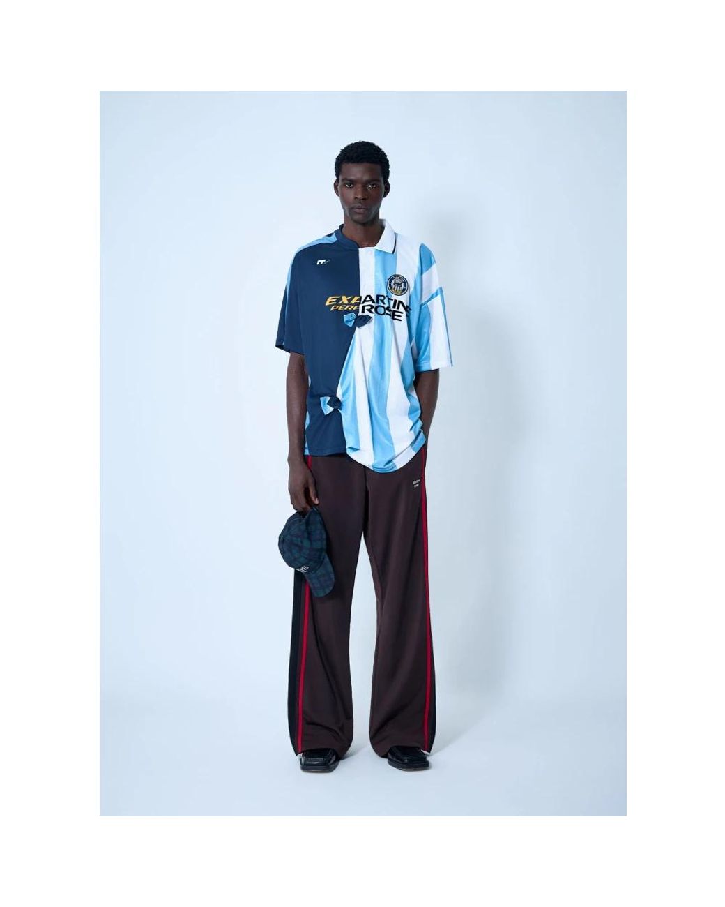 Martine Rose Blue Polo Shirts for men
