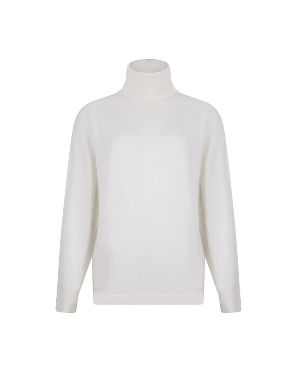 P.A.R.O.S.H. White Lime25 High Neck Strickware