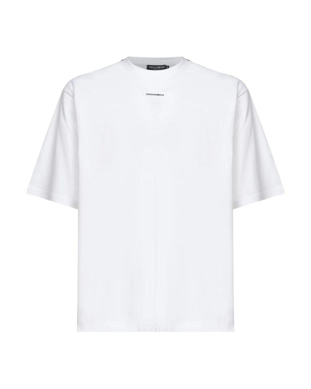 Dolce & Gabbana White T-Shirts for men