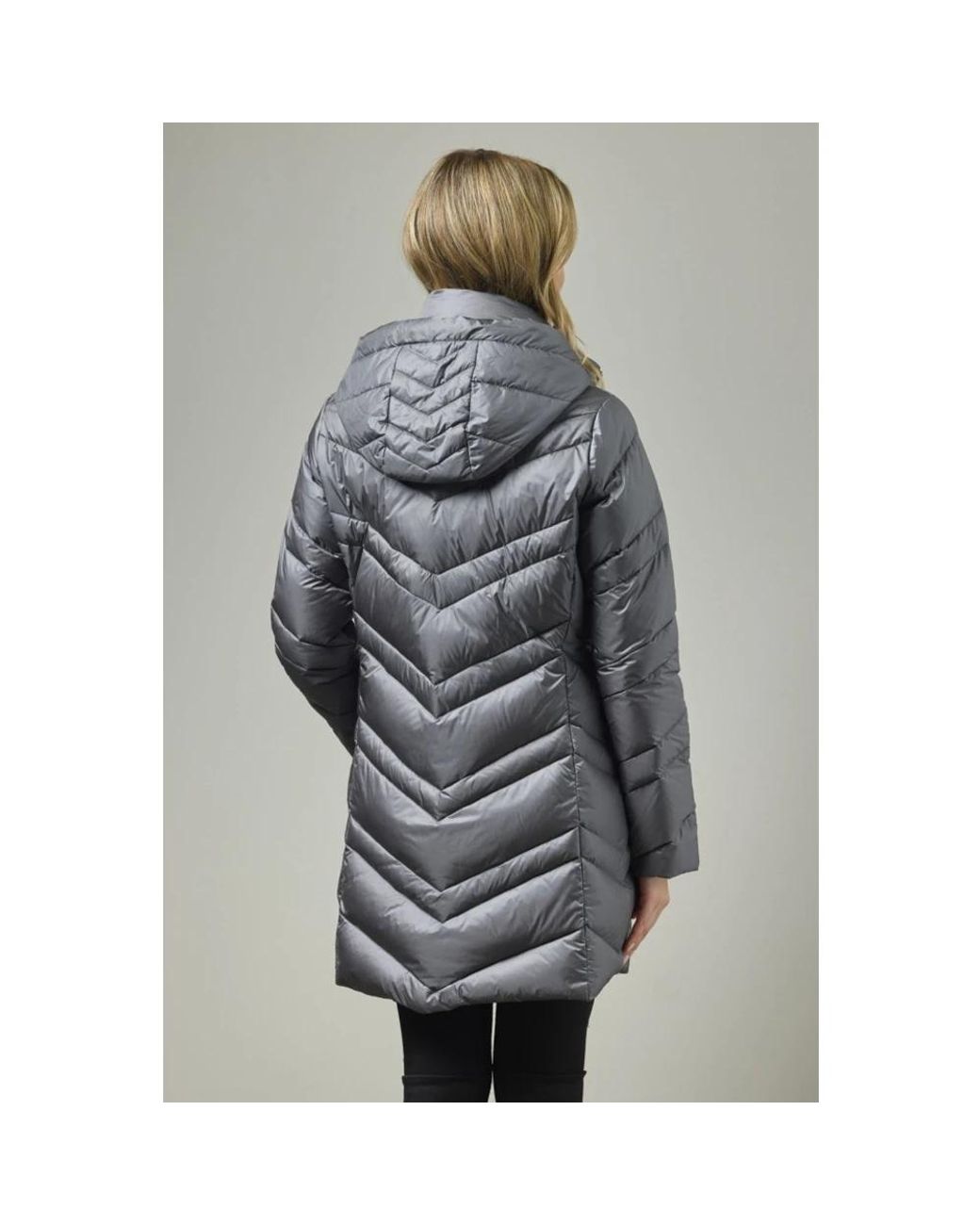 Parkas Junge de color Gray