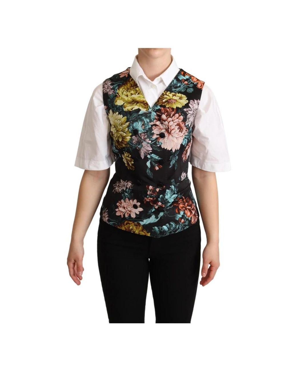 Dolce & Gabbana Black Waistcoats
