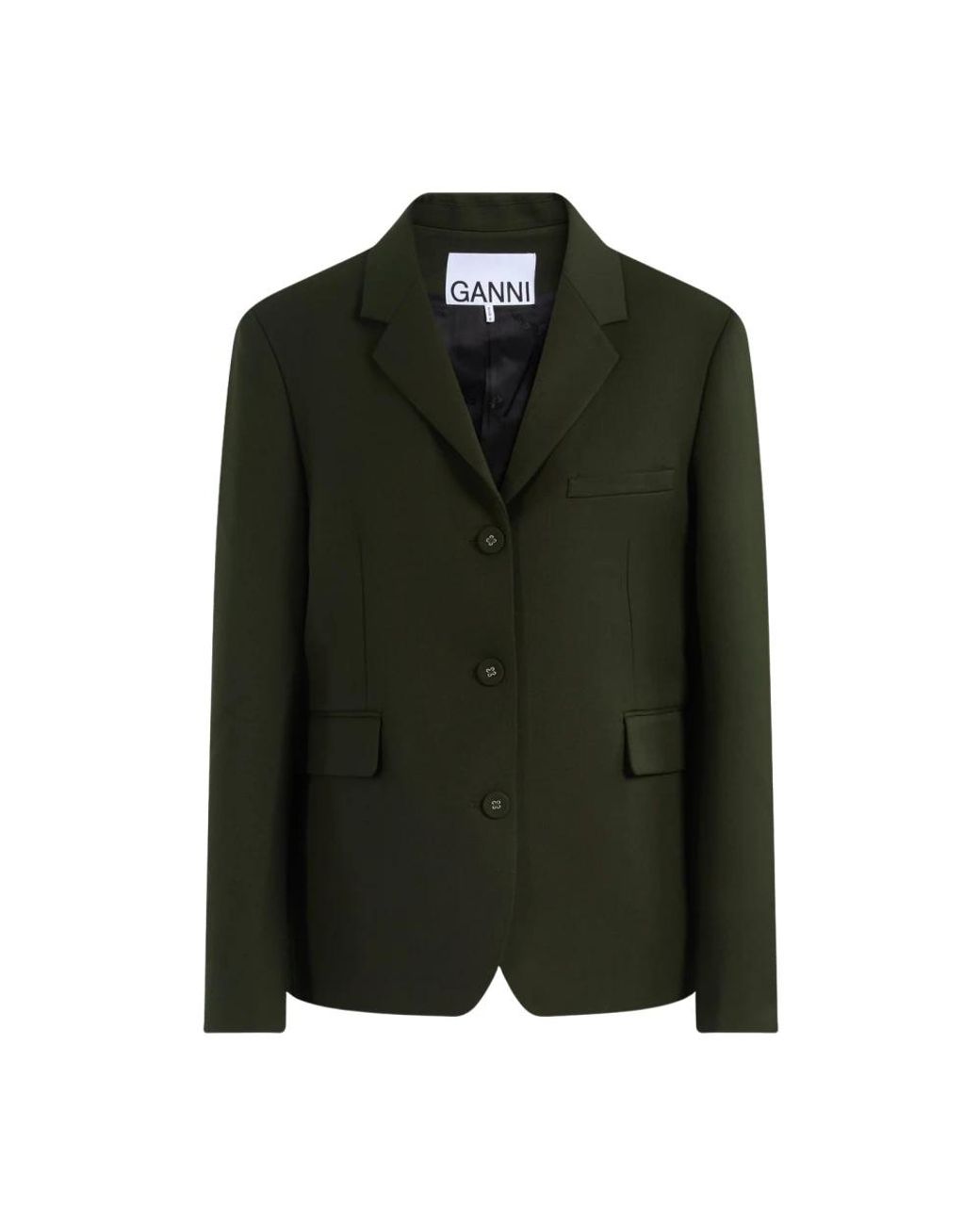 Ganni Green Blazers