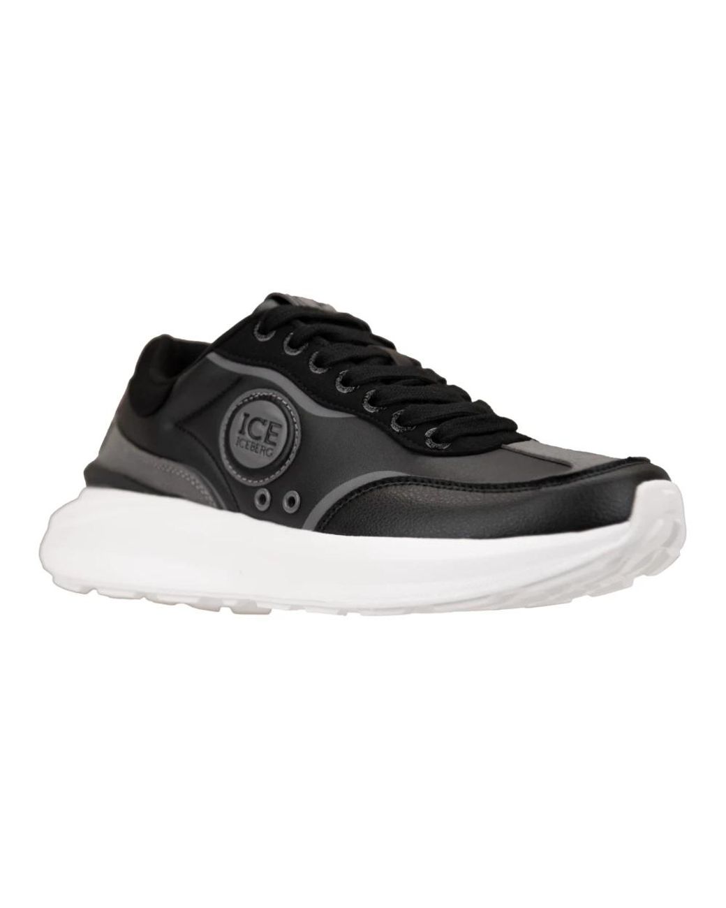 Iceberg Black Sneakers for men