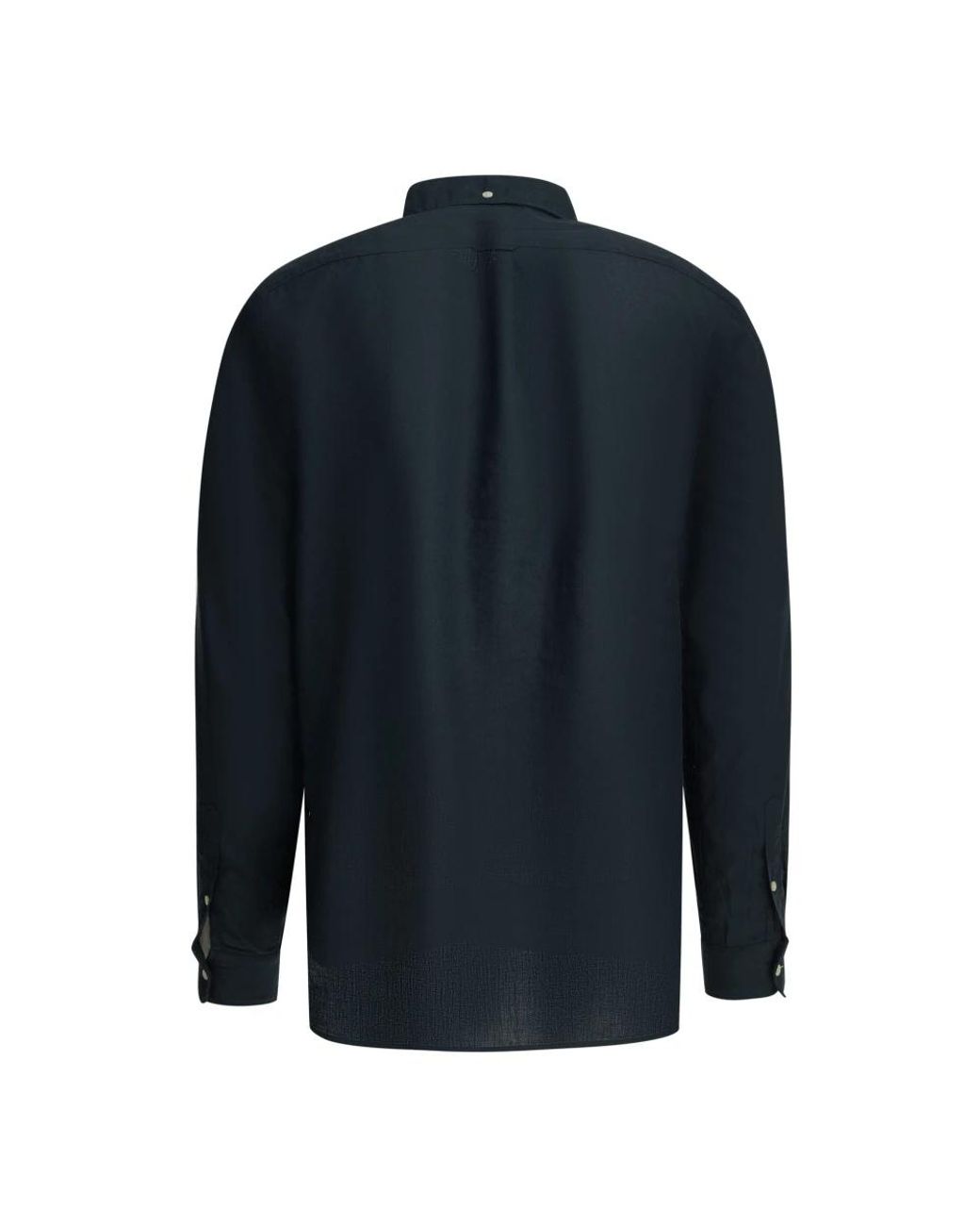Beams Plus Regular Fit Button-Down-Hemd in Blue für Herren