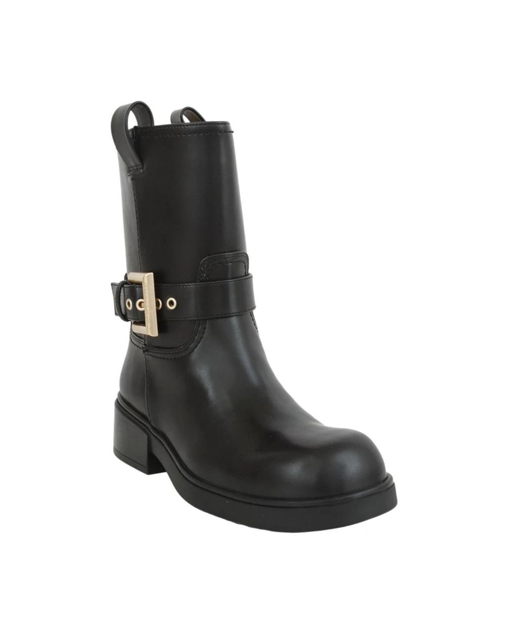 ARMANI EXCHANGE Black Ankle Boots