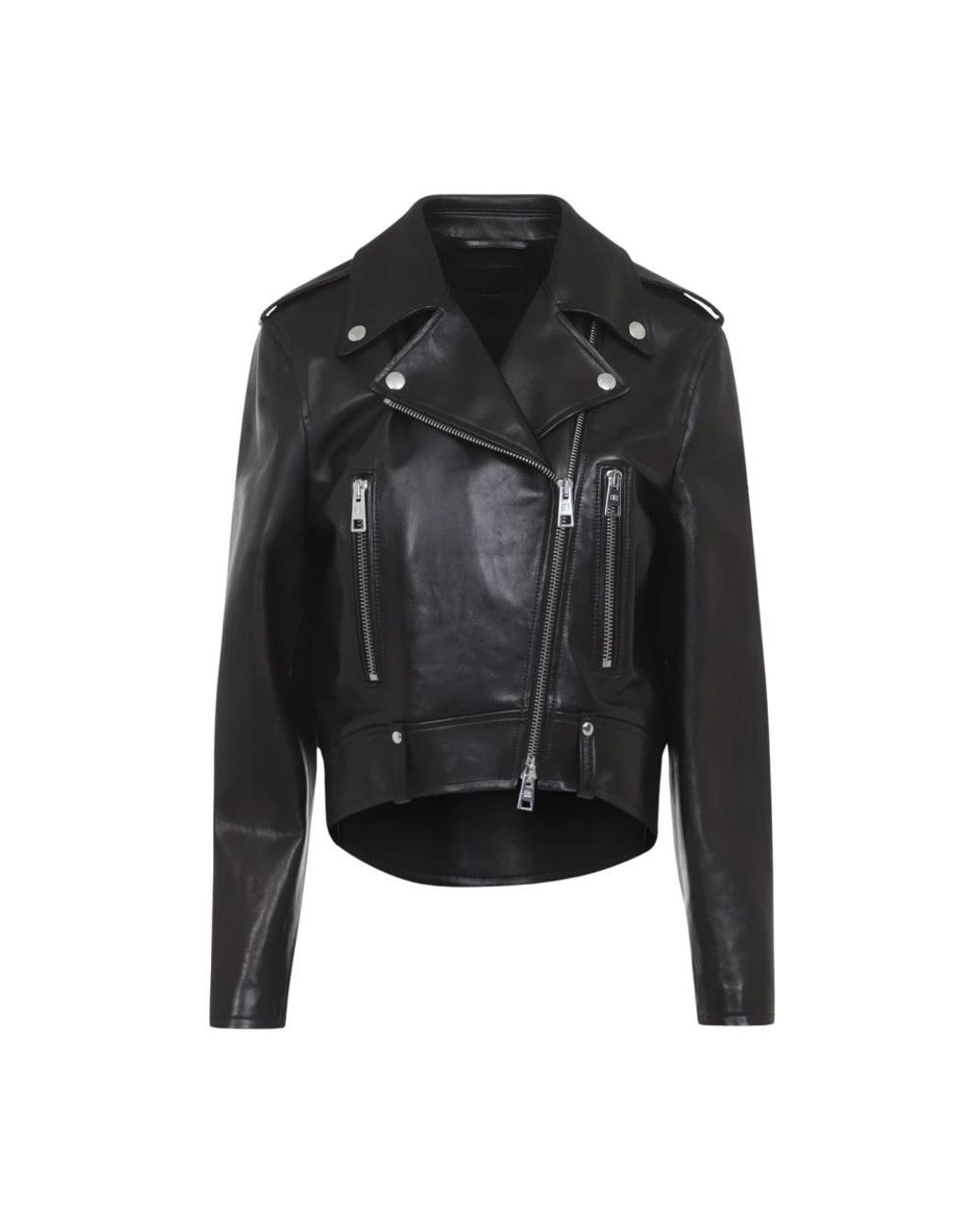 Balenciaga Biker Jacket in het Black