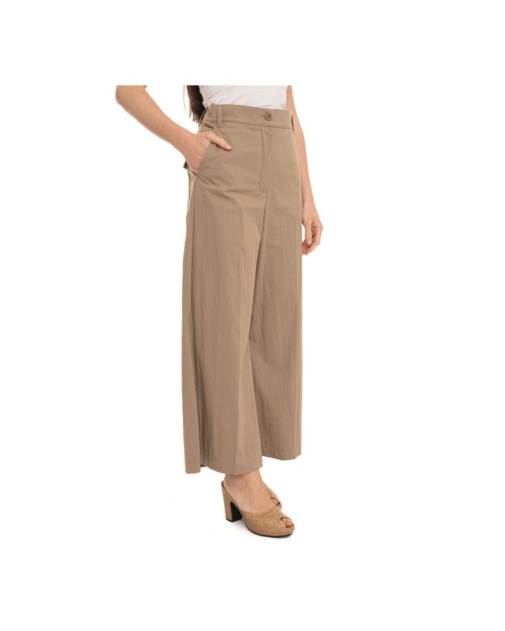 Weekend by Maxmara Natural Wide Trousers