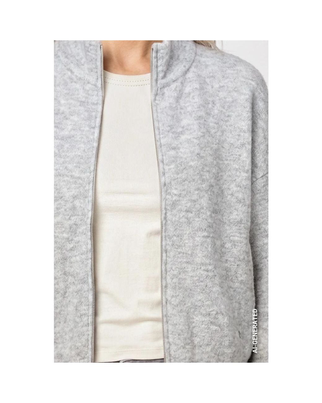 Monari Gray Cardigans