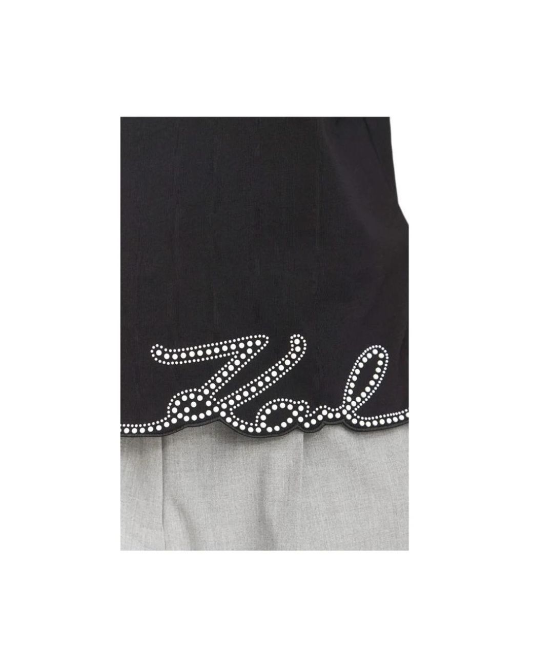 Karl Lagerfeld Black T-Shirts