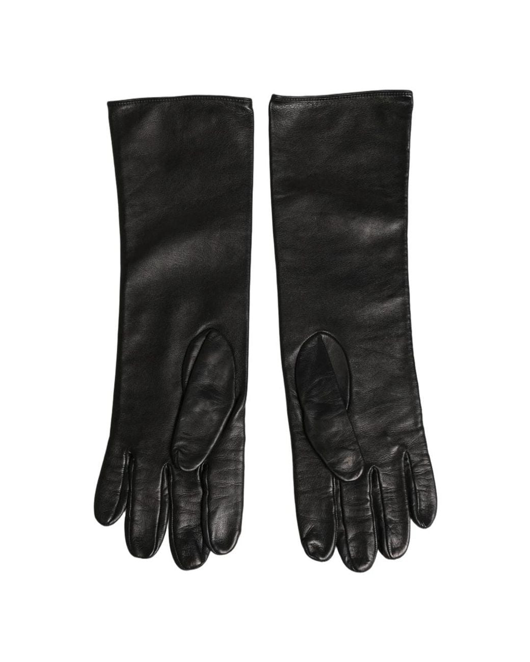 Dolce & Gabbana Black Gloves