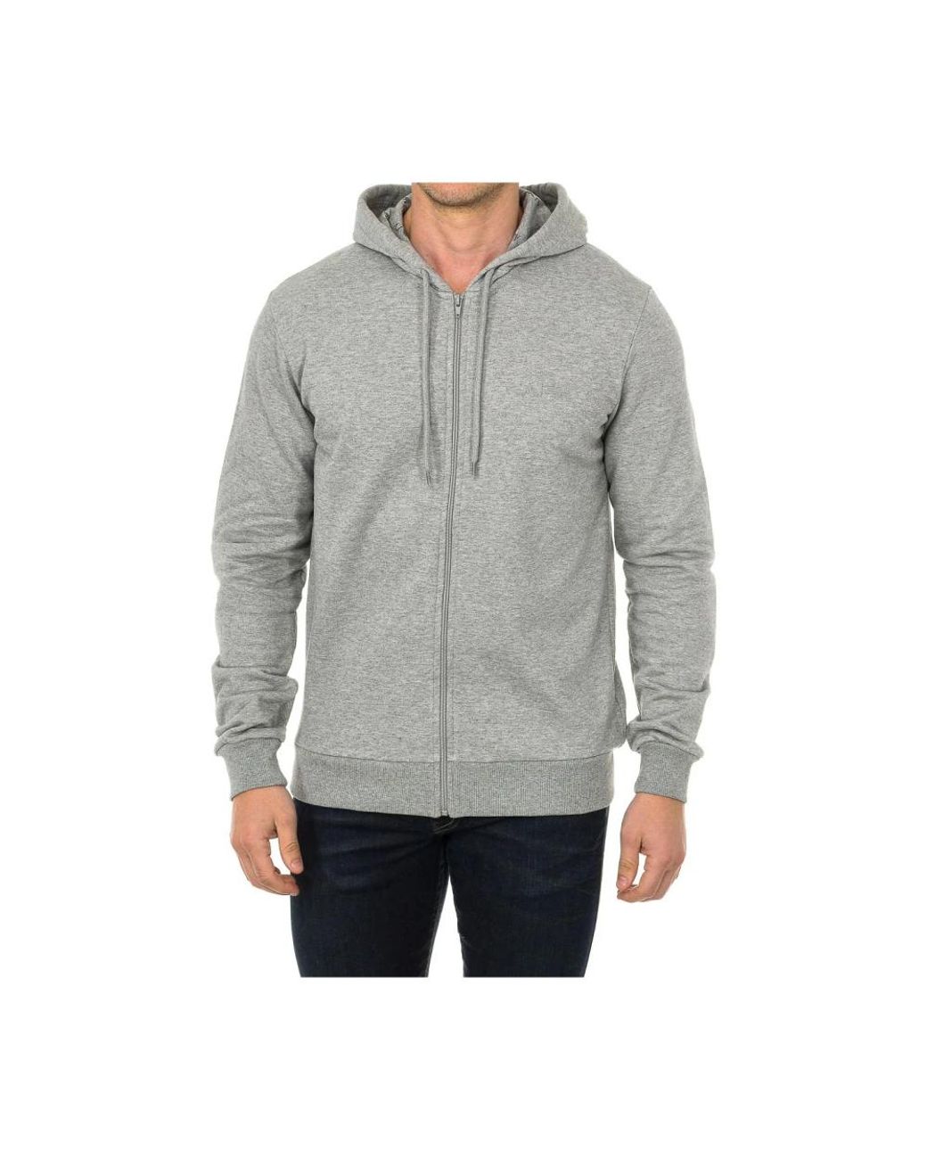 Armani Jeans Gray Zip-Throughs for men