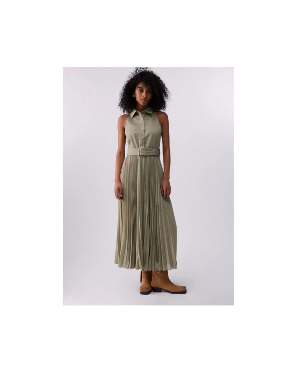 Liu Jo Green Midi Dresses