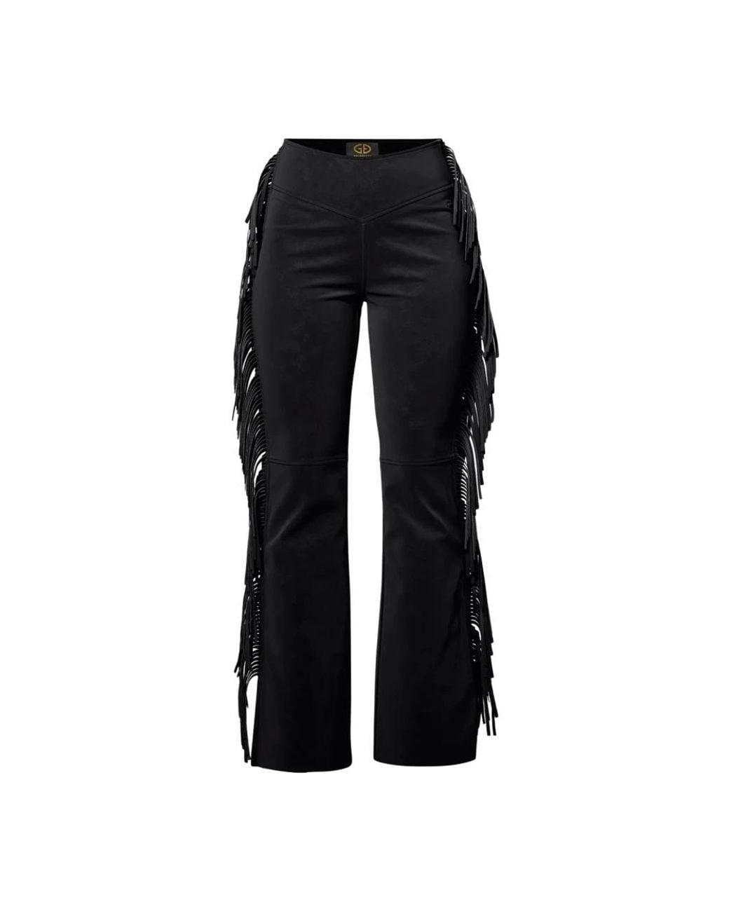 Goldbergh Black Straight Trousers
