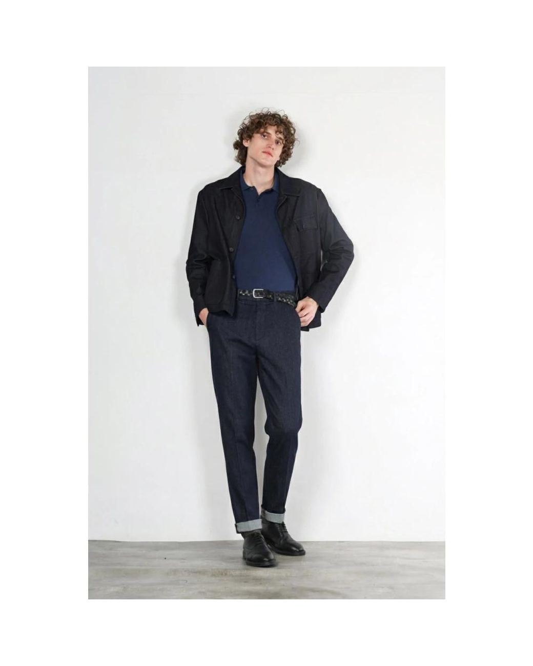 Straight Jeans Mason's de hombre de color Blue