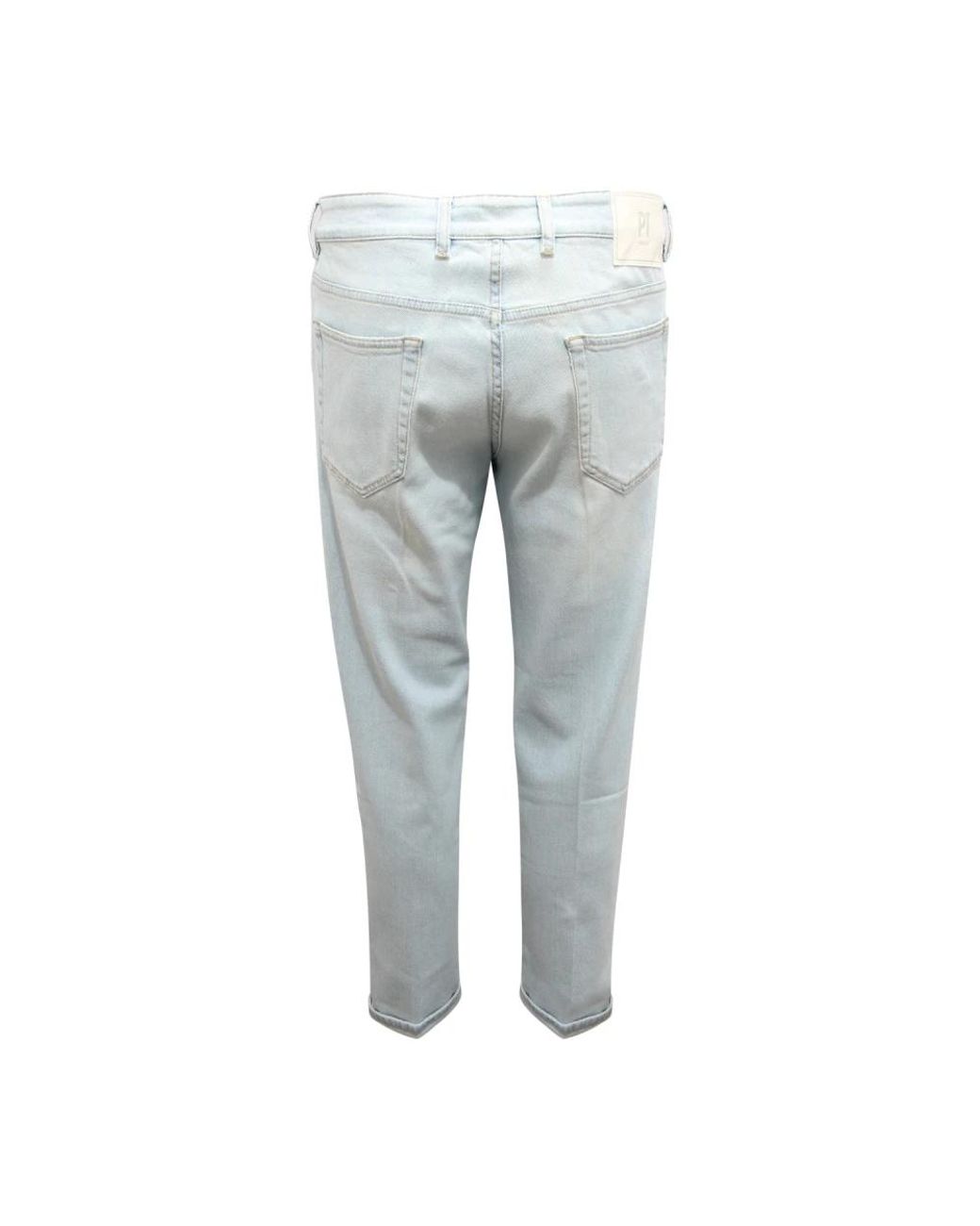 PT01 Gray Slim Fit Jeans for men