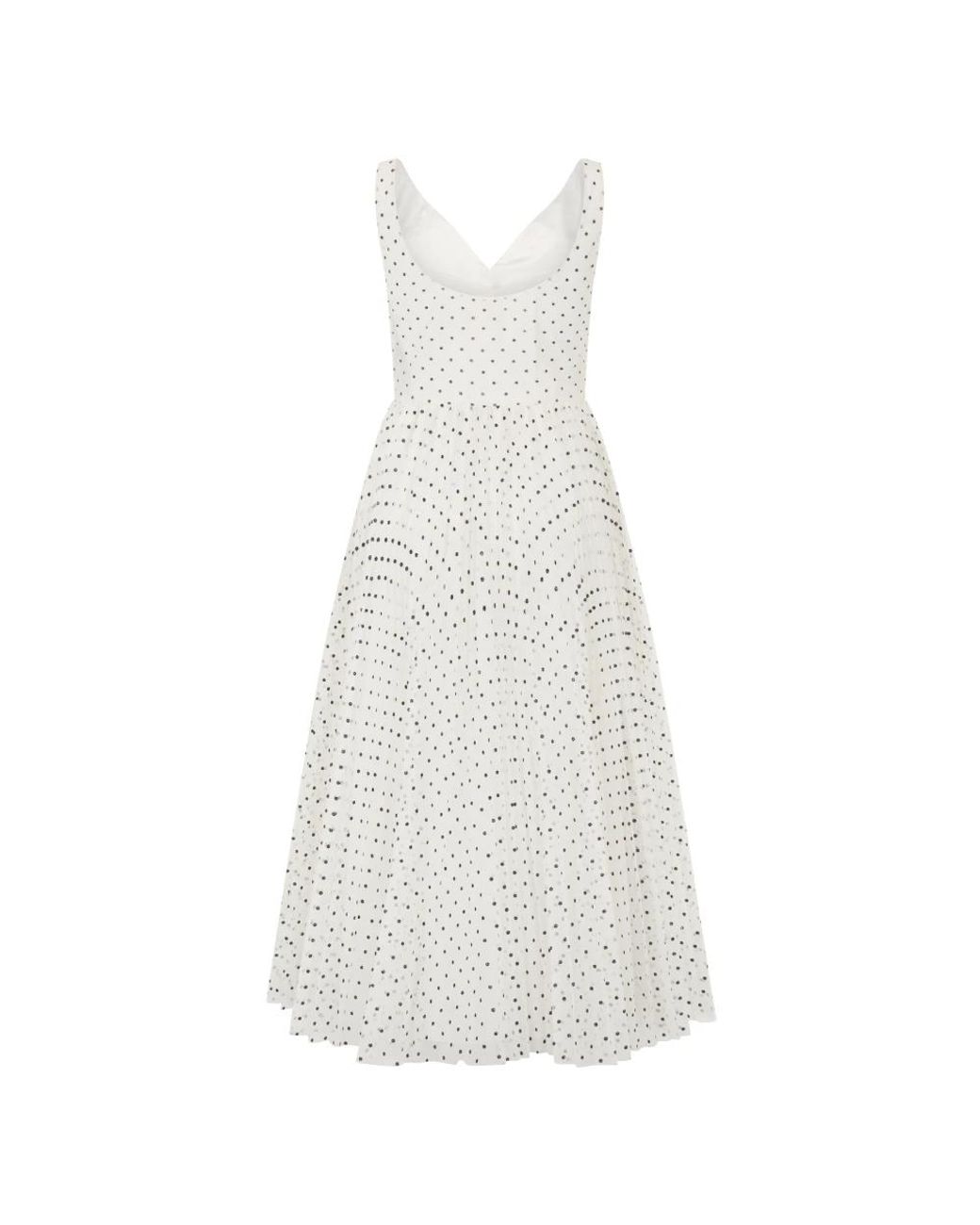 RED Valentino White Midi Dresses