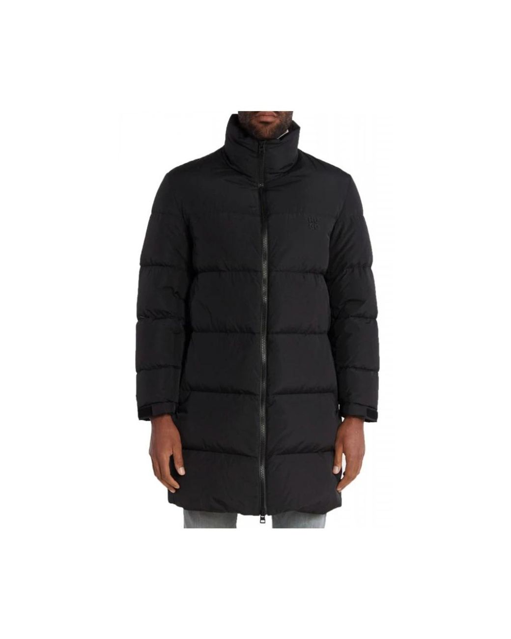 HUGO Black Winter Jackets for men