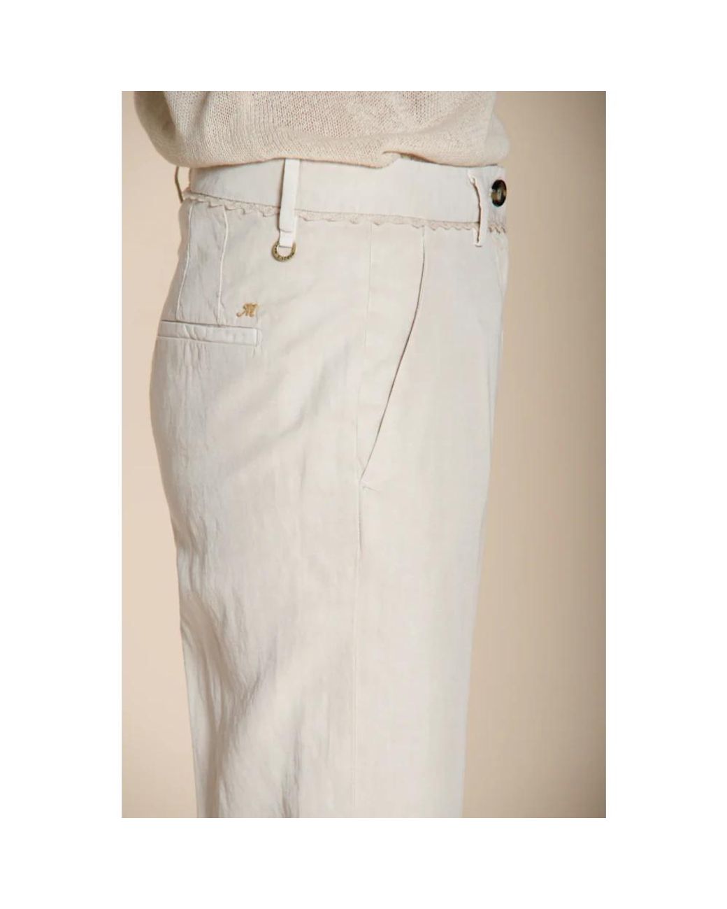 Mason's Pink Slim-Fit Trousers