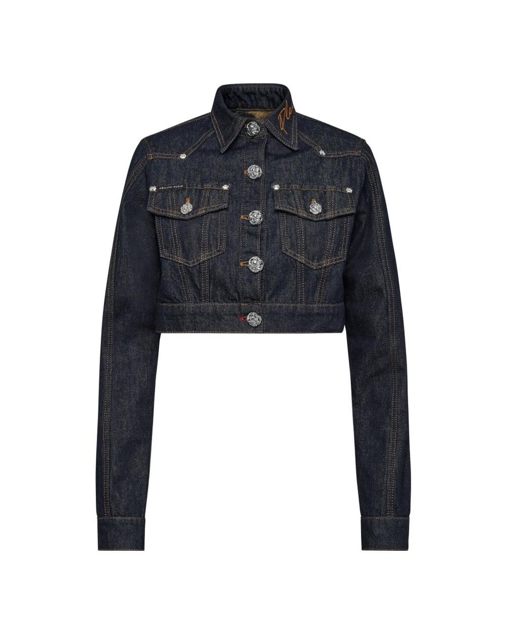 Denim Jackets Philipp Plein de color Black