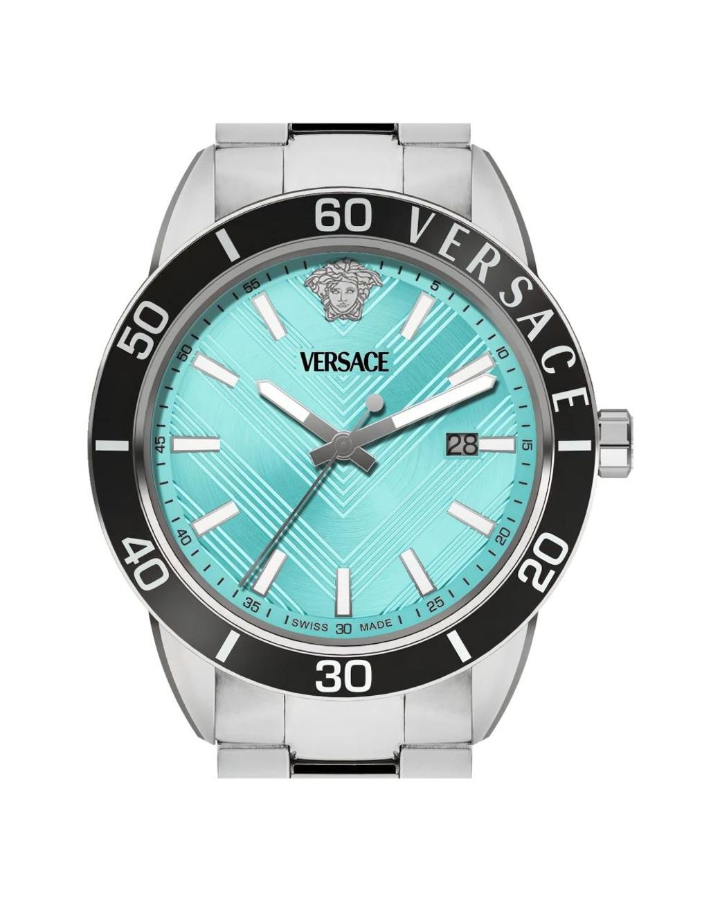 Versace Metallic Watches for men