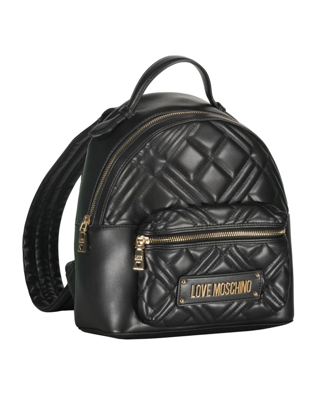 Love Moschino Black Backpacks