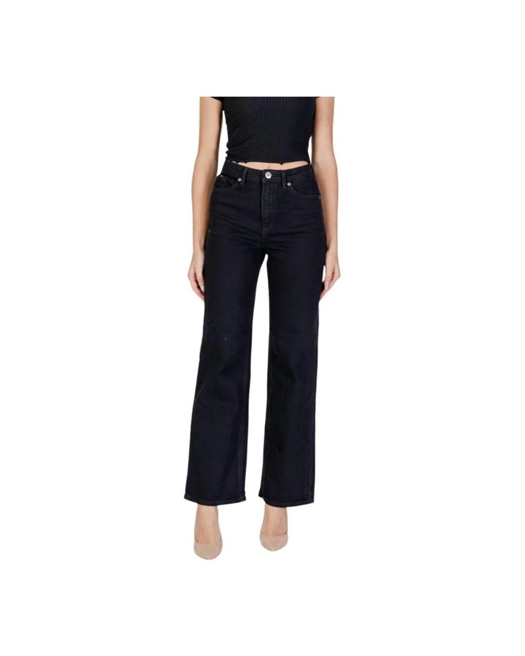Vero Moda Black Wide Jeans