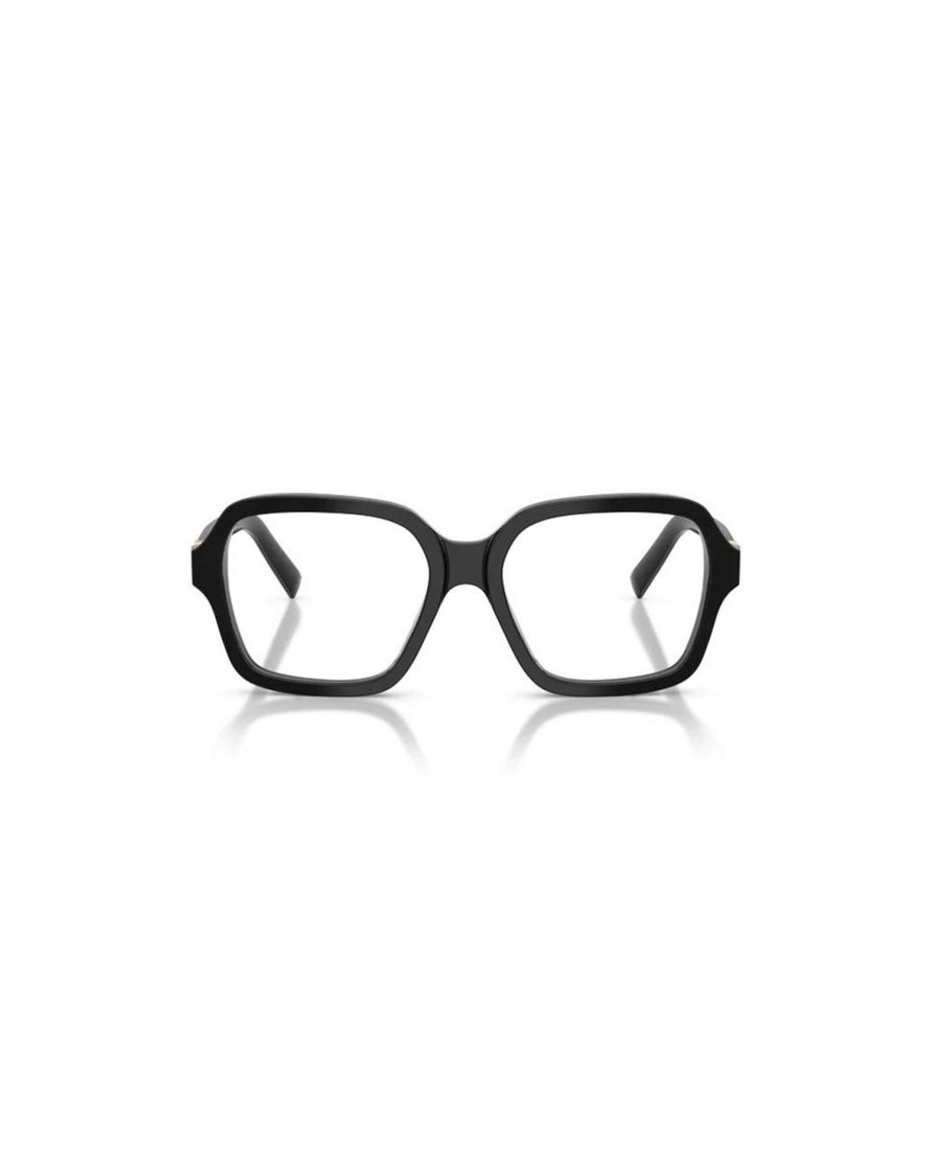 Miu Miu Black Eckige Optische Brille