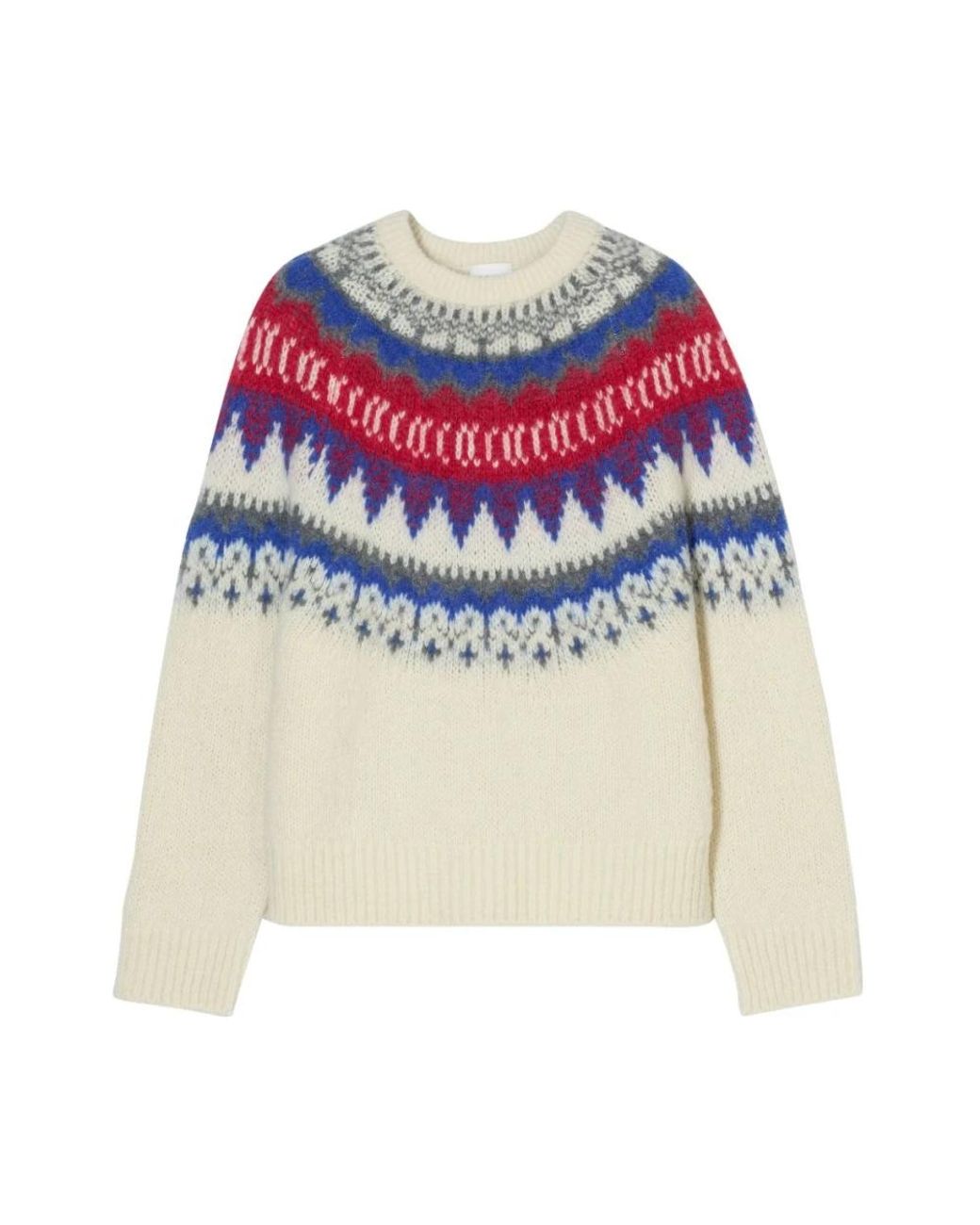Closed Blue Round-Neck Knitwear