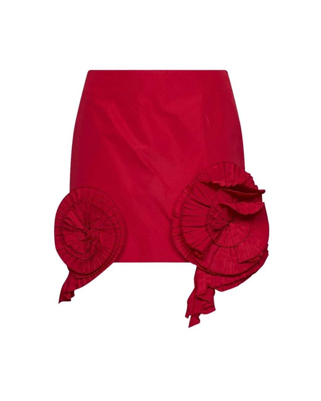 Blumarine Red Short Skirts