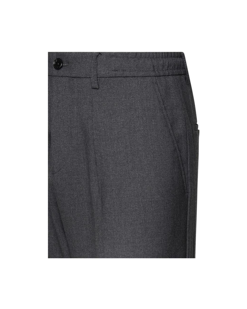 BE ABLE Gray Suit Trousers for men