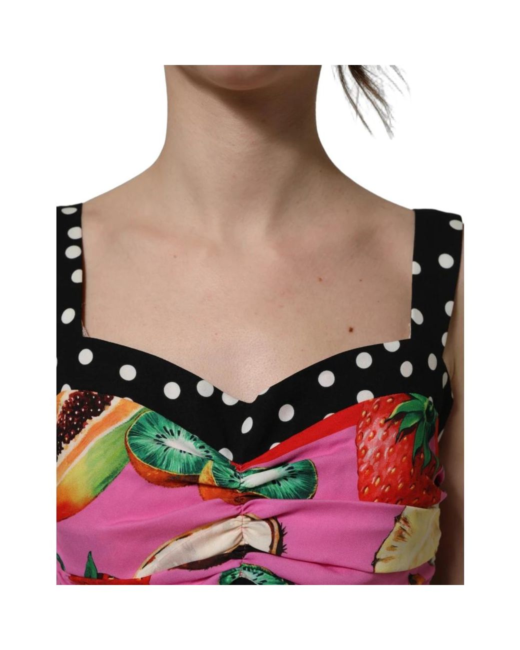 Dolce & Gabbana Pink Sleeveless Tops