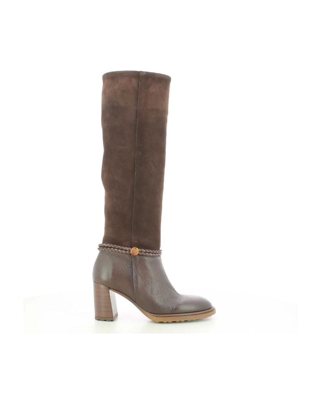 Hispanitas Brown Heeled Boots