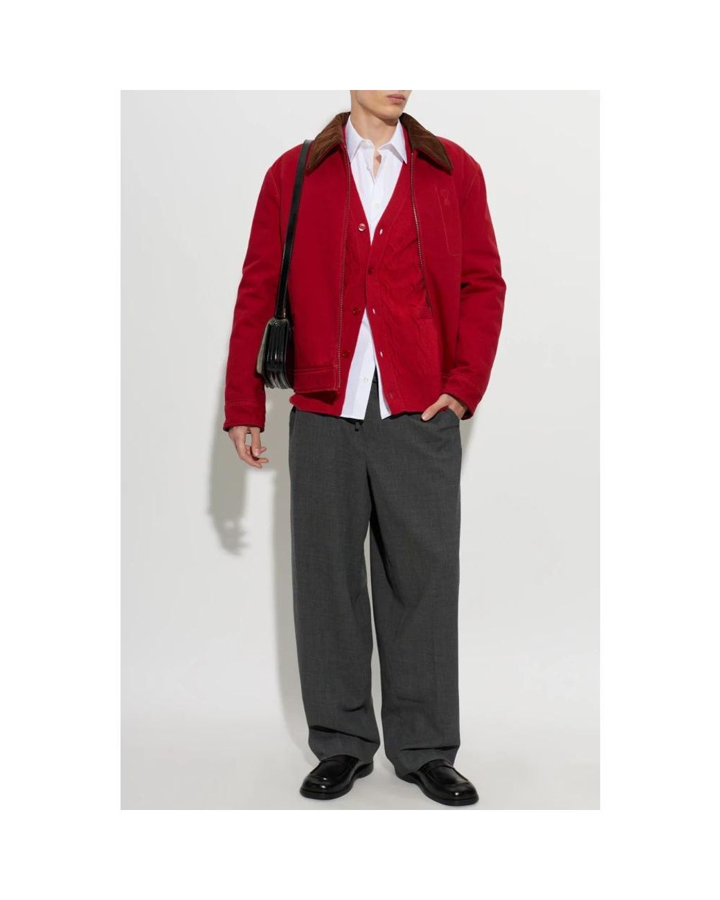 Light Jackets di AMI in Red da Uomo