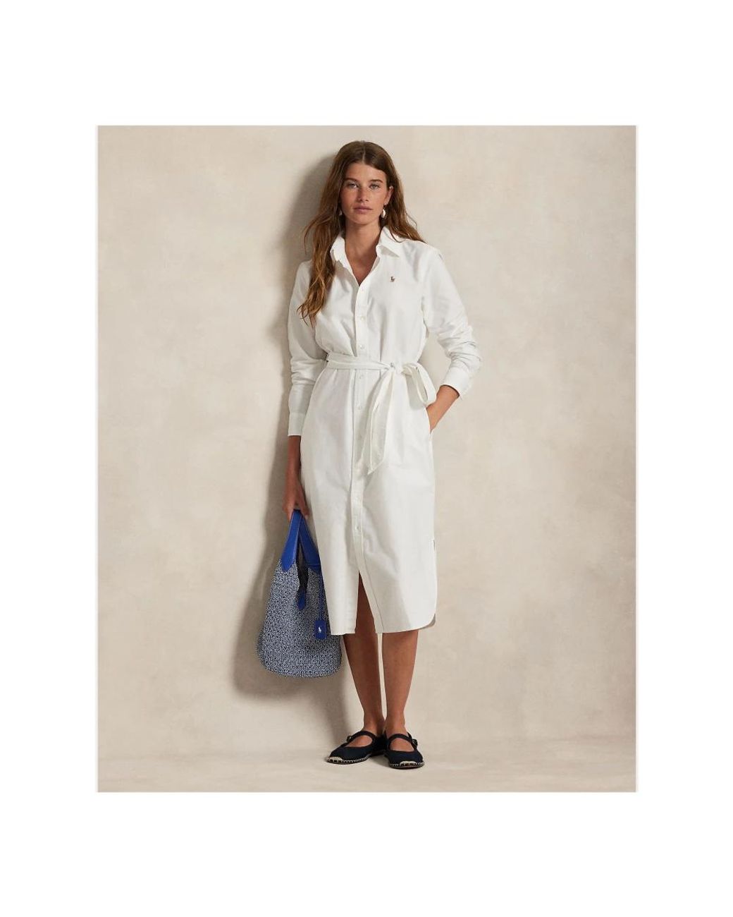 Polo Ralph Lauren White Shirt Dresses