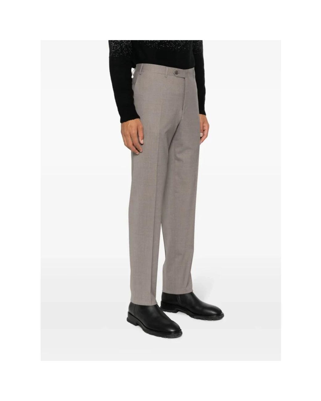 Canali Gray Chinos for men