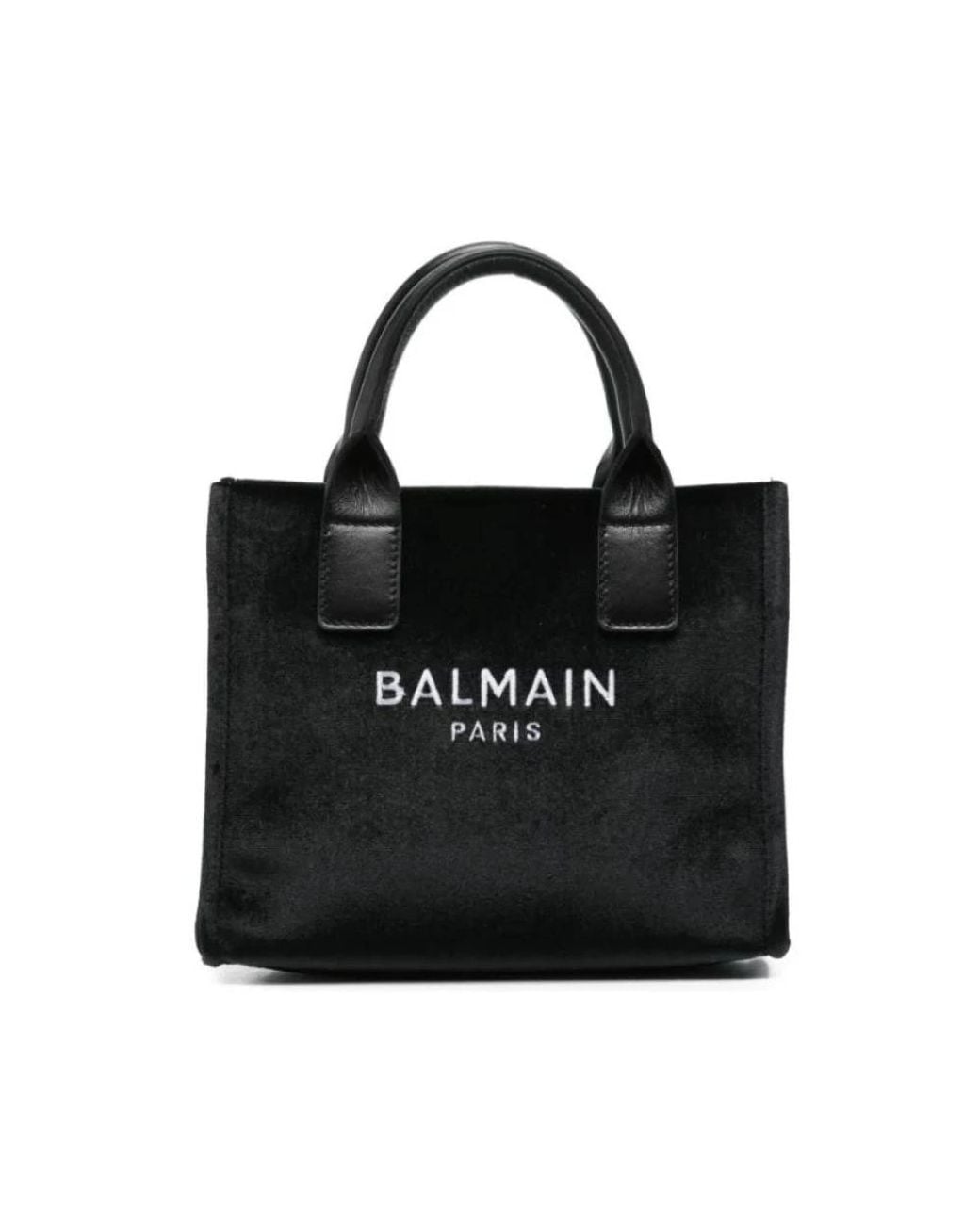 Balmain Black Shopping Bags