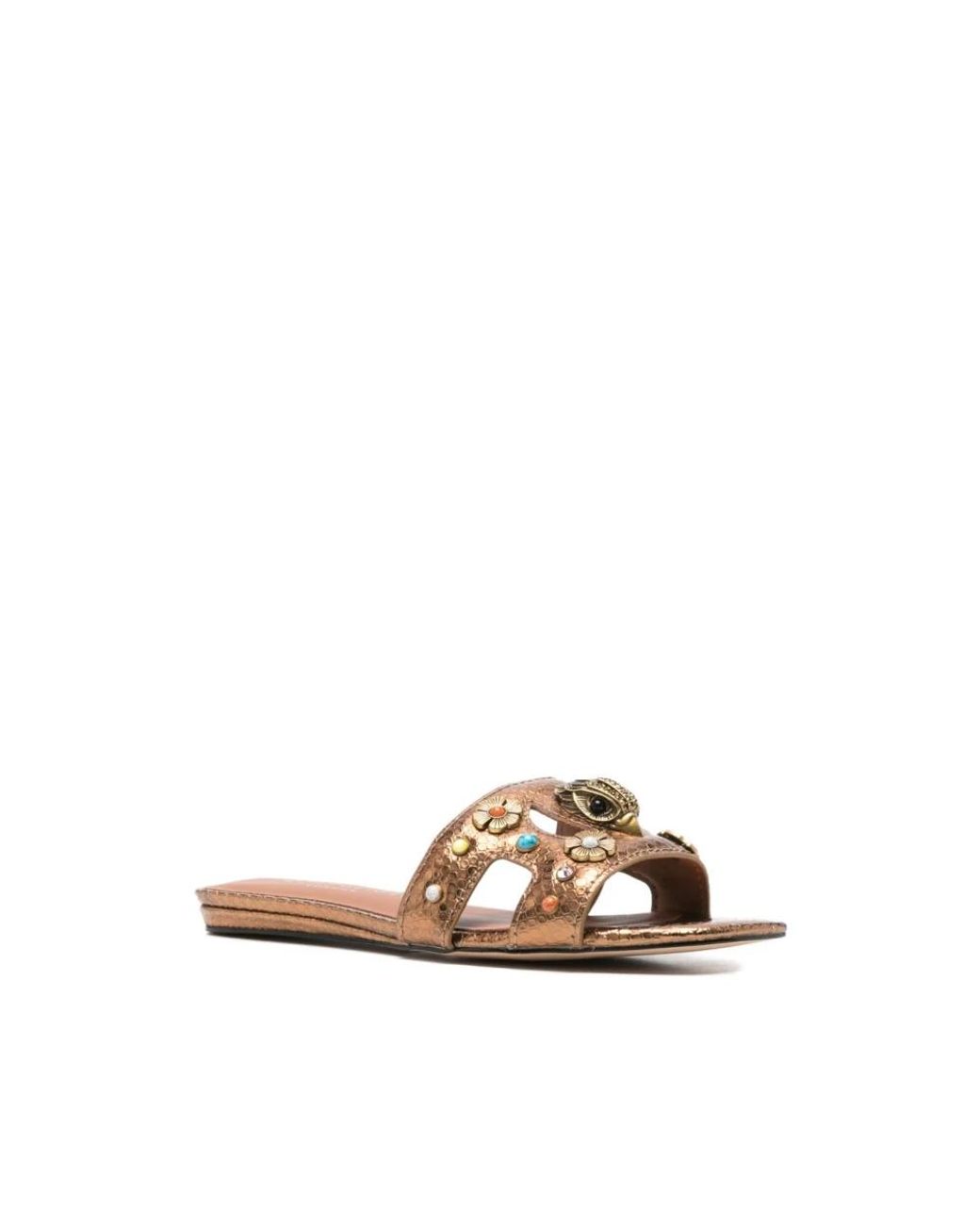 Kurt Geiger Natural Sliders