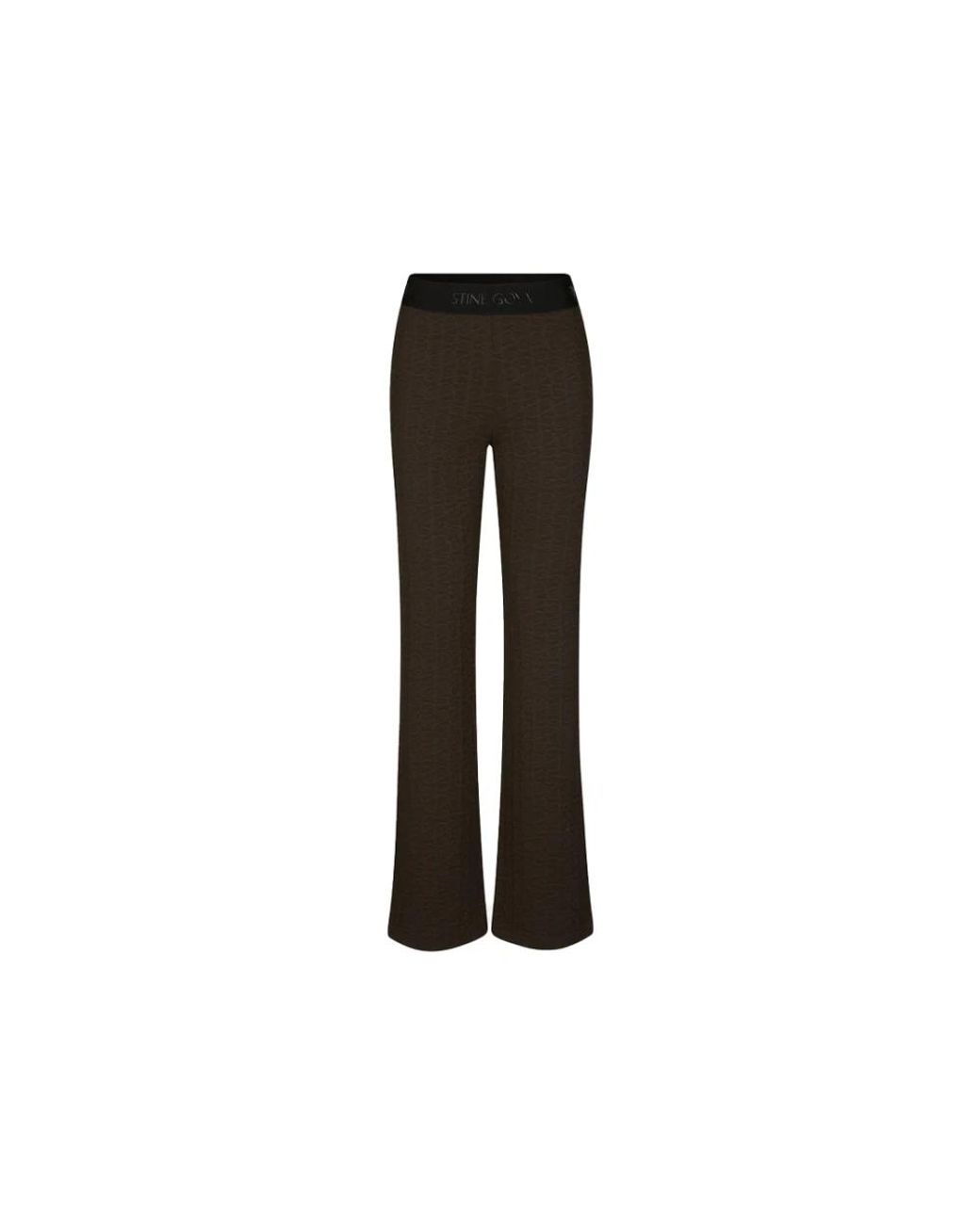 Stine Goya Black Wide Trousers
