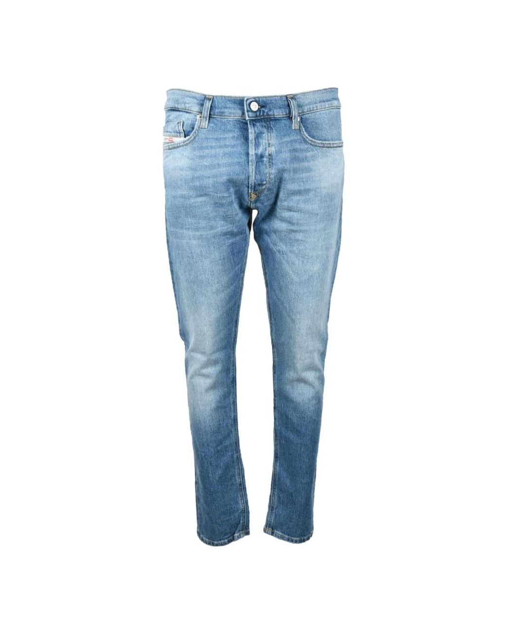 DIESEL Blue Slim Fit Jeans for men